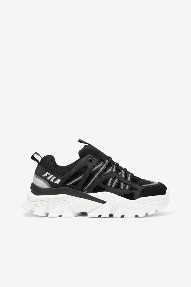 Fila Sneakers Vitalize Womens Black/White - India GYW-139650